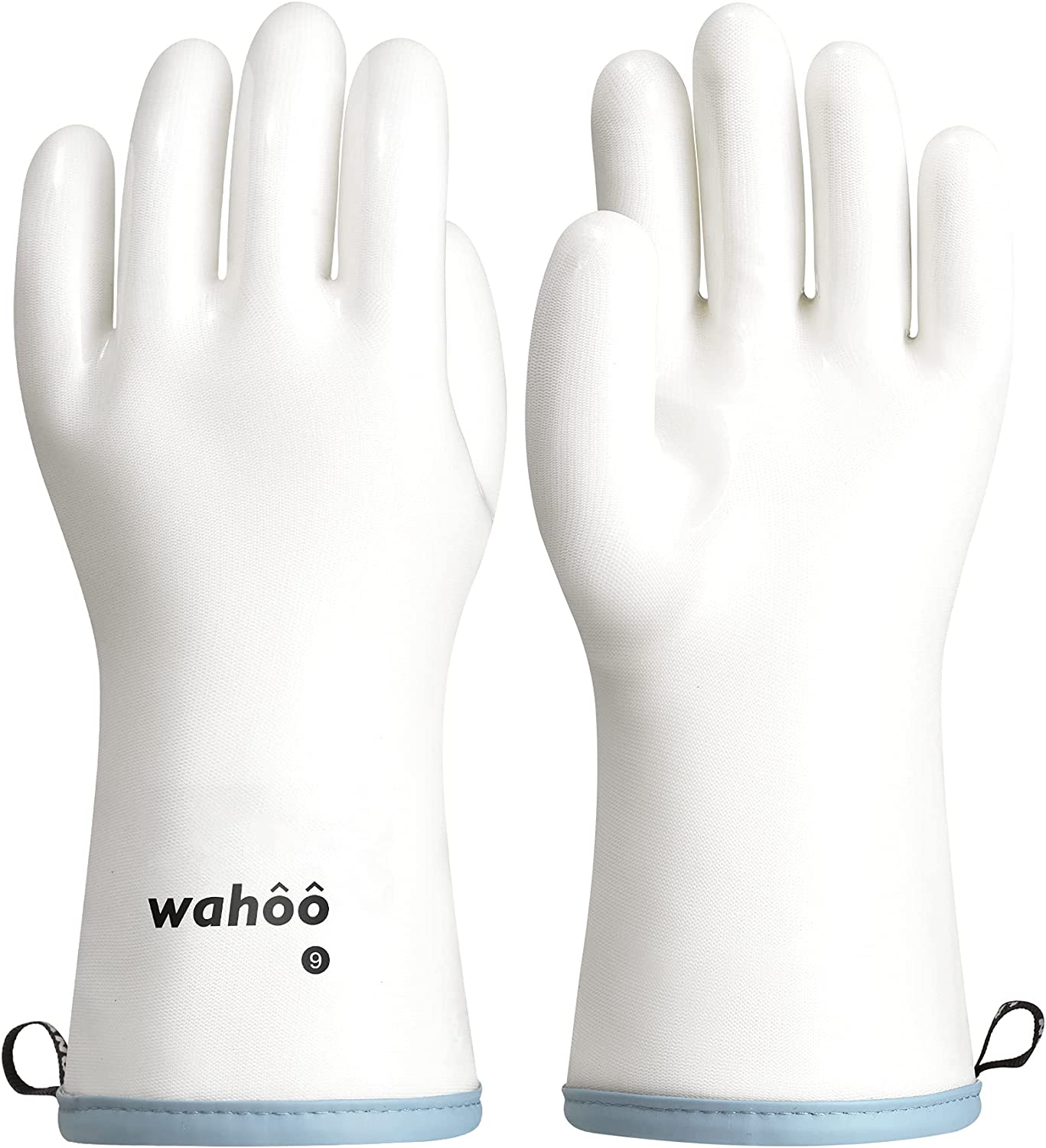 wahoo Liquid Silicone Gloves | White