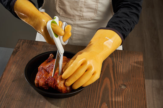 wahoo Liquid Silicone Gloves | Yellow