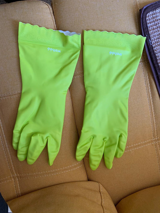 WF44 丨 Flocom Flocklined PVC  Household Gloves