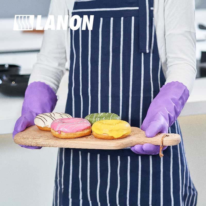 808 丨 Flocklined PVC Cleaning Gloves