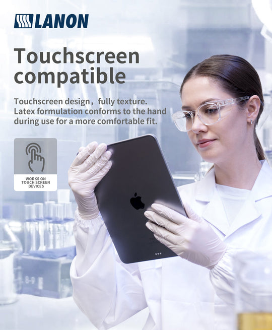 LD11 | Latex Disposable Gloves, 5 mil