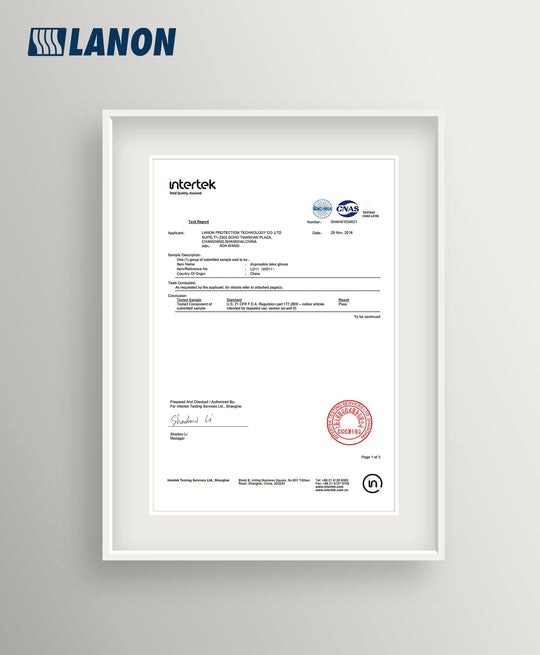 LD11 | Latex Disposable Gloves, 5 mil