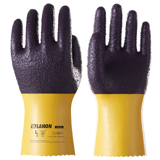 U200 丨 Chemical-Resistant  PVC Gloves