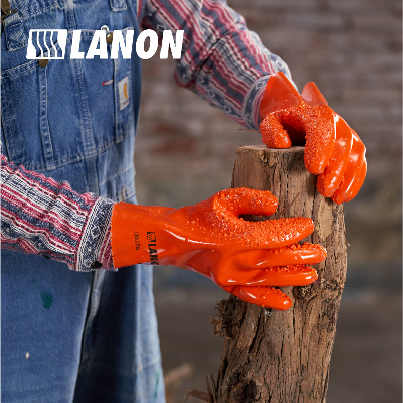 U8728 丨 PVC Non-Slip Gloves
