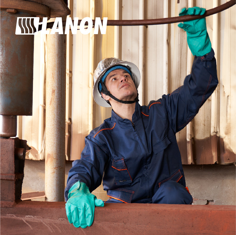 V100 丨 Nitrile Rubber Chemical Protective Gloves