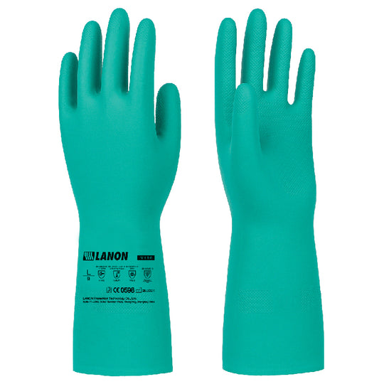 V100丨 Chemical-Resistant Nitrile Gloves