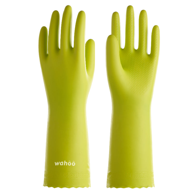 WF44 丨 Flocom Flocklined PVC  Household Gloves