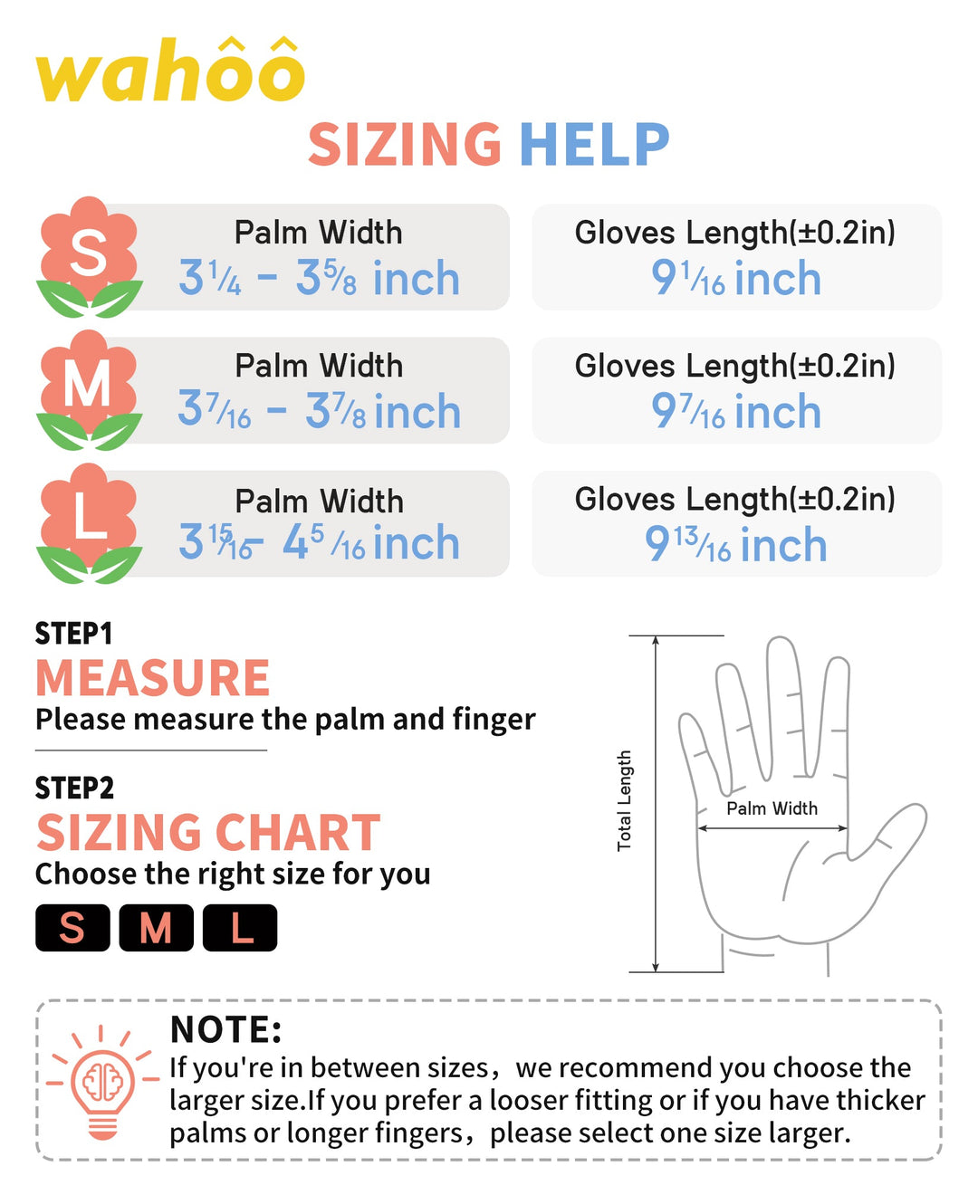 LANON wahoo Breathable Latex Coated Gardening Gloves, 2 Pairs