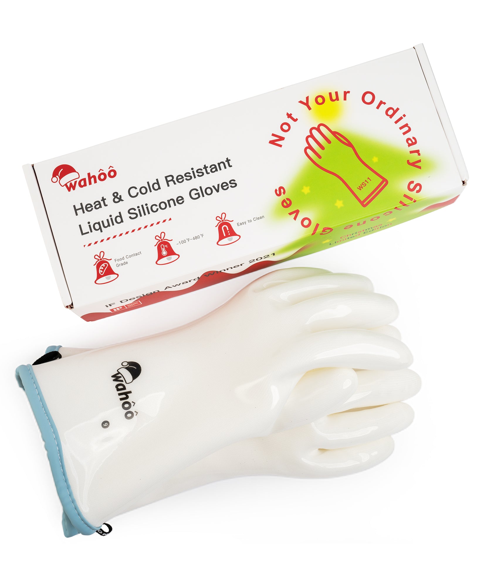 wahoo Liquid Silicone Gloves | Christmas limted edition