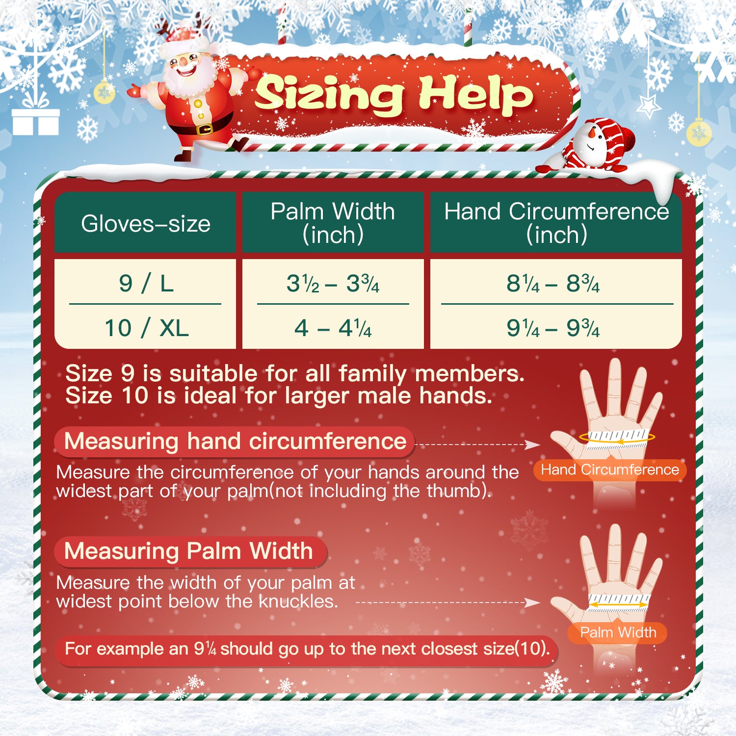 wahoo Liquid Silicone Gloves | Christmas limted edition