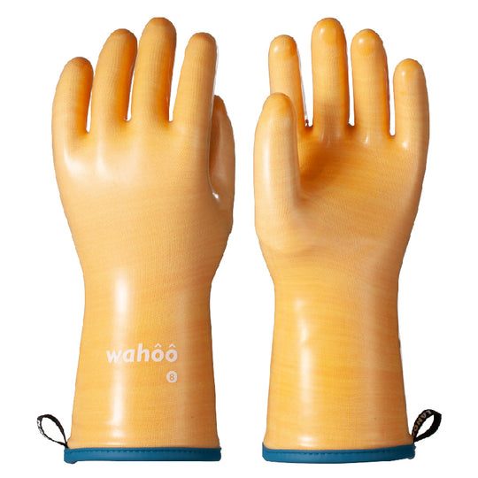 wahoo Liquid Silicone Gloves | Yellow