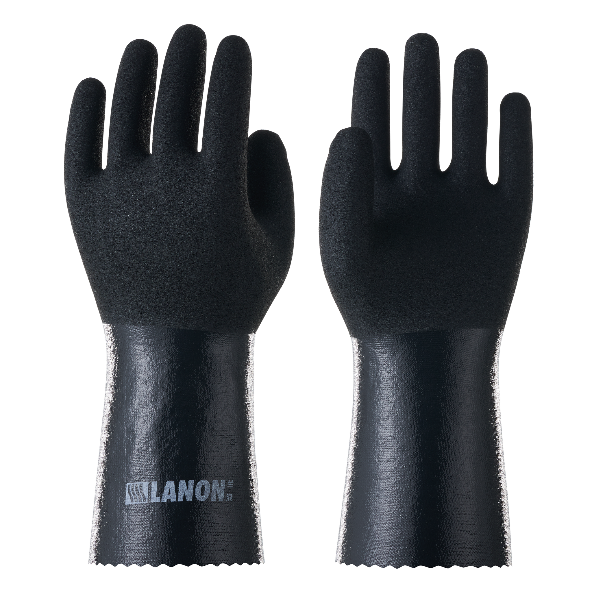 V330BK 丨 Nitrile Chemical Resistant Gloves 3 Pairs