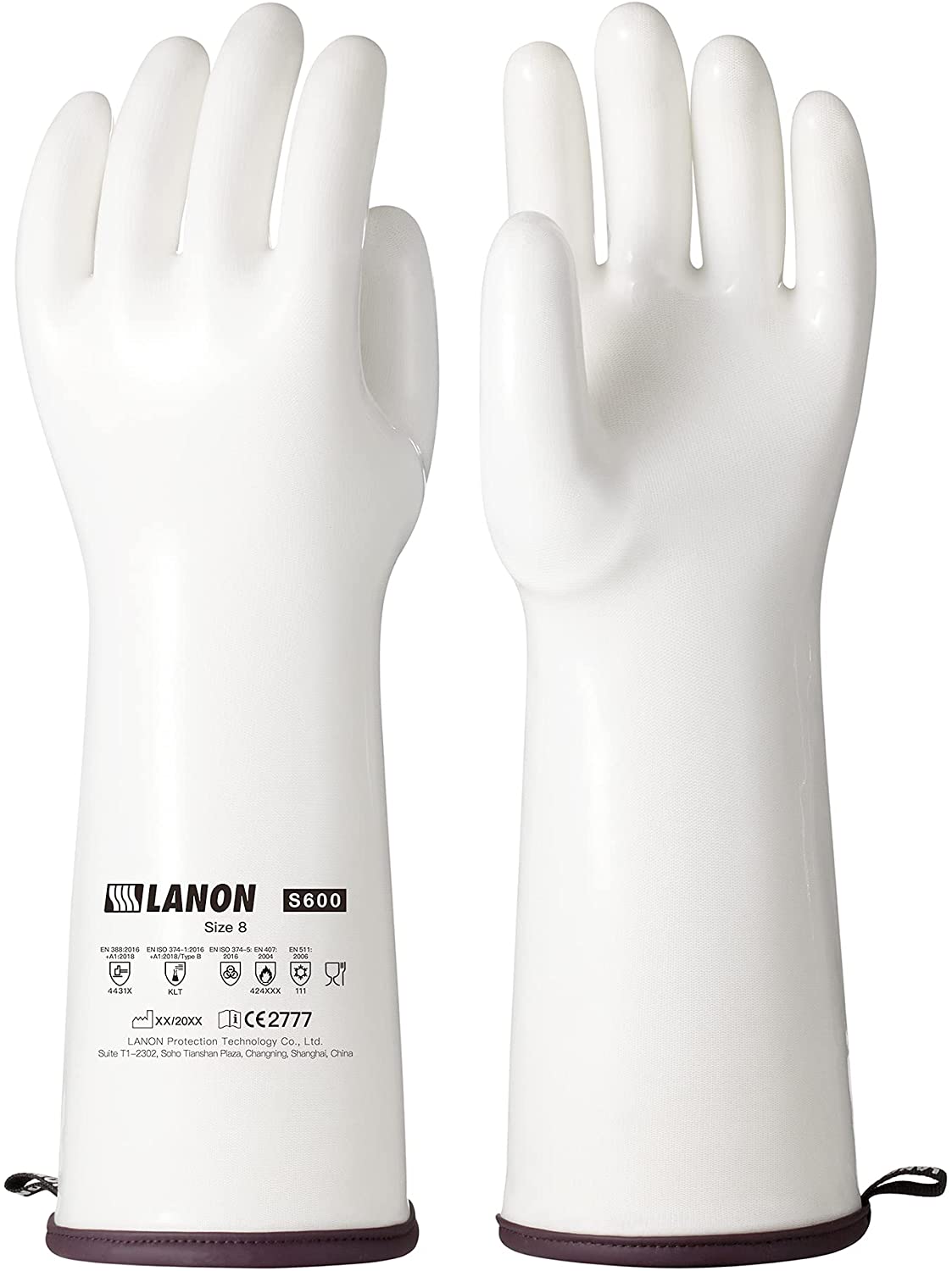 S600-38 | LANON 15-Inch Heat & Cold Resistant Liquid Silicone Gloves