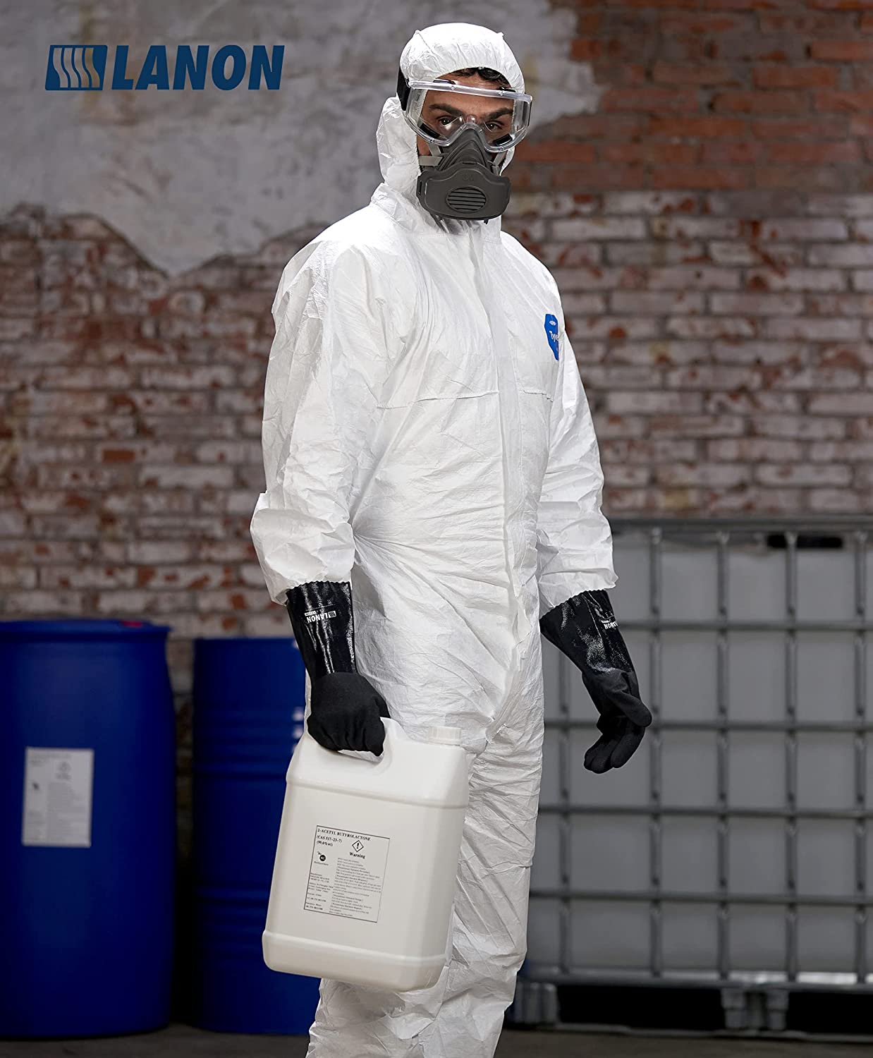 V330BK 丨 Nitrile Chemical Resistant Gloves