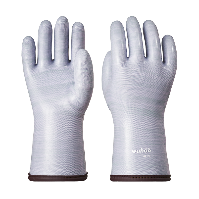 LANON Protection Heat Resistant Silicone Oven Gloves with Fingers