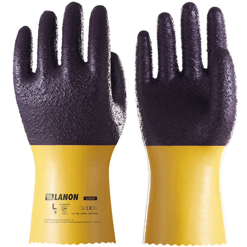 U200 丨 PVC Anti-Slip Oil-Resistant Gloves