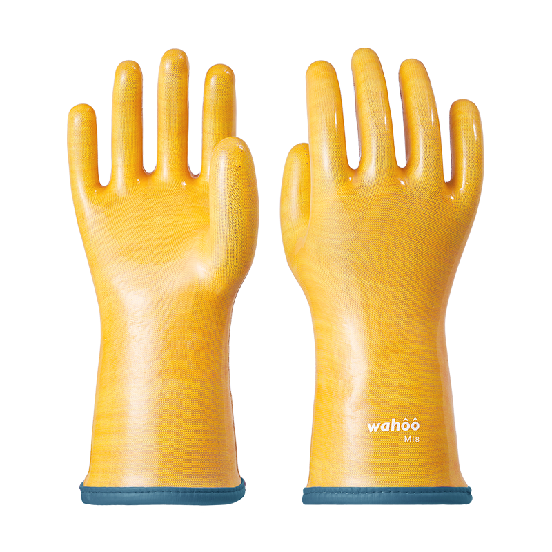 wahoo Liquid Silicone Gloves | Yellow